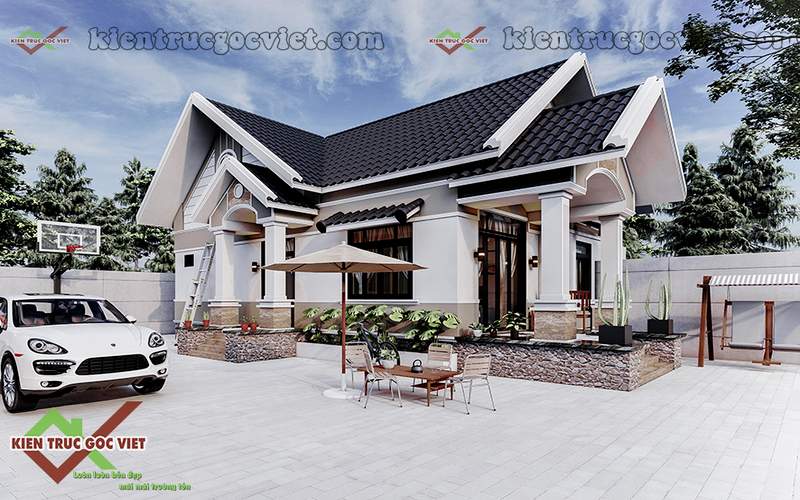 Nhà cấp 4 mái tôn 3 phòng ngủ nha cap 4 mai ton 3 phong ngu