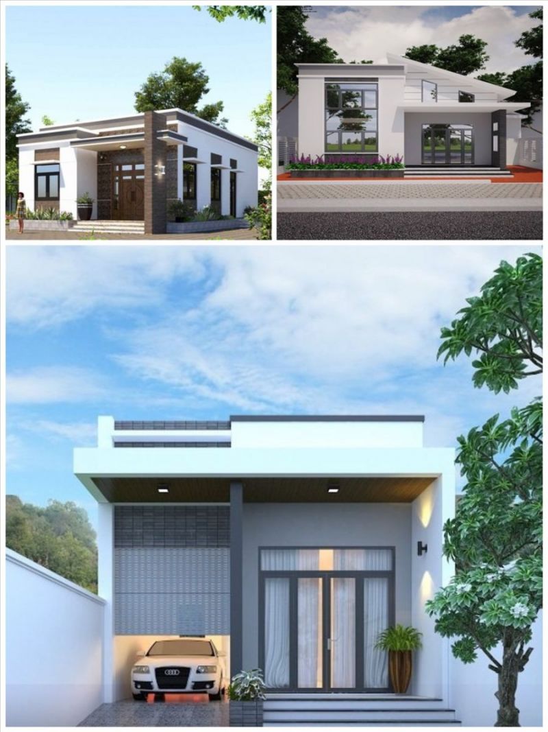 Thiết kế nhà cấp 4 đẹp thiet ke nha cap 4 dep