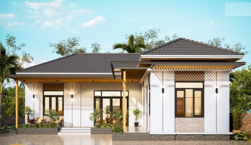 Thiết kế nhà mặt tiền 12m sâu 10m thiet ke nha mat tien 12m sau 10m