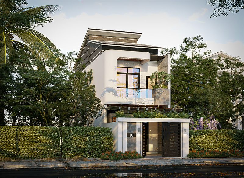 Thiết kế nhà phố 5x17 đẹp tại Bình Dương thiet ke nha pho 5x17 dep tai binh duong