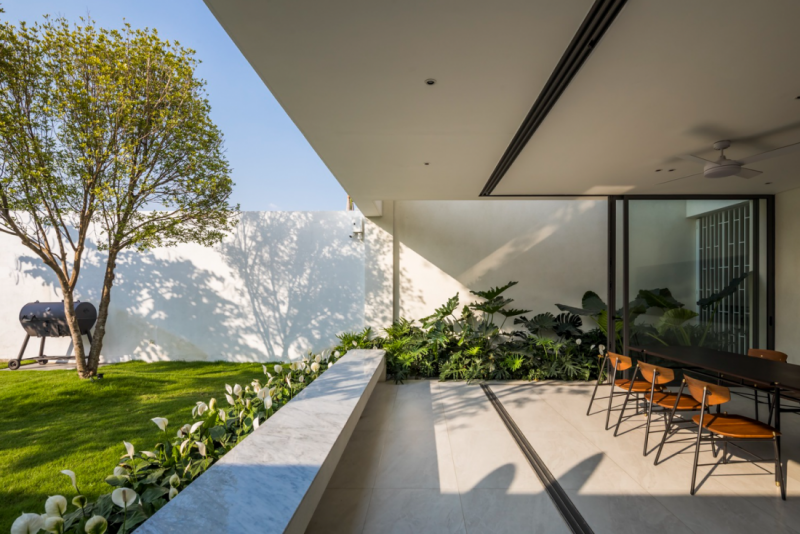 Thiết kế nhà phố lấy sáng tự nhiên tại Củ Chi thiet ke nha pho lay sang tu nhien tai cu chi