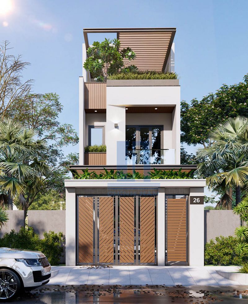 Thiết kế nhà phố Phú Giáo