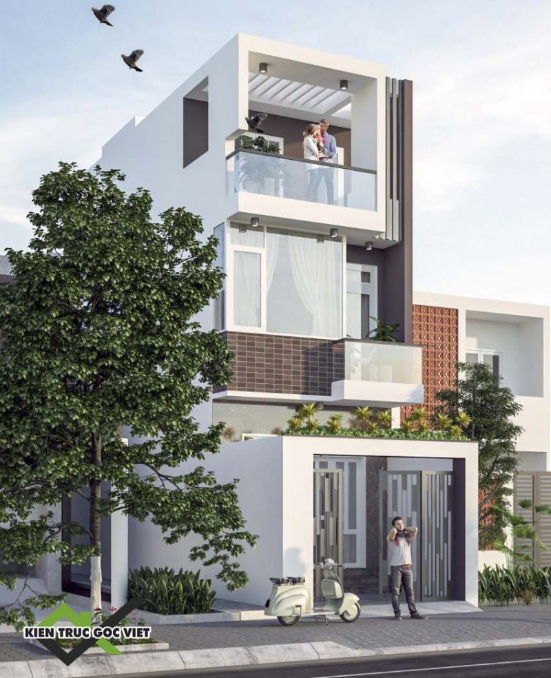 Thiết kế nhà phố Thới Hòa