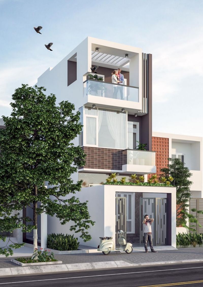 Thiết kế nhà phố Thuận An