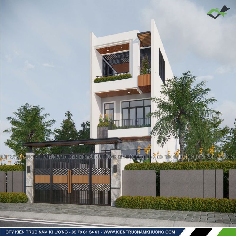 Thiết kế nhà phố Thuận Giao