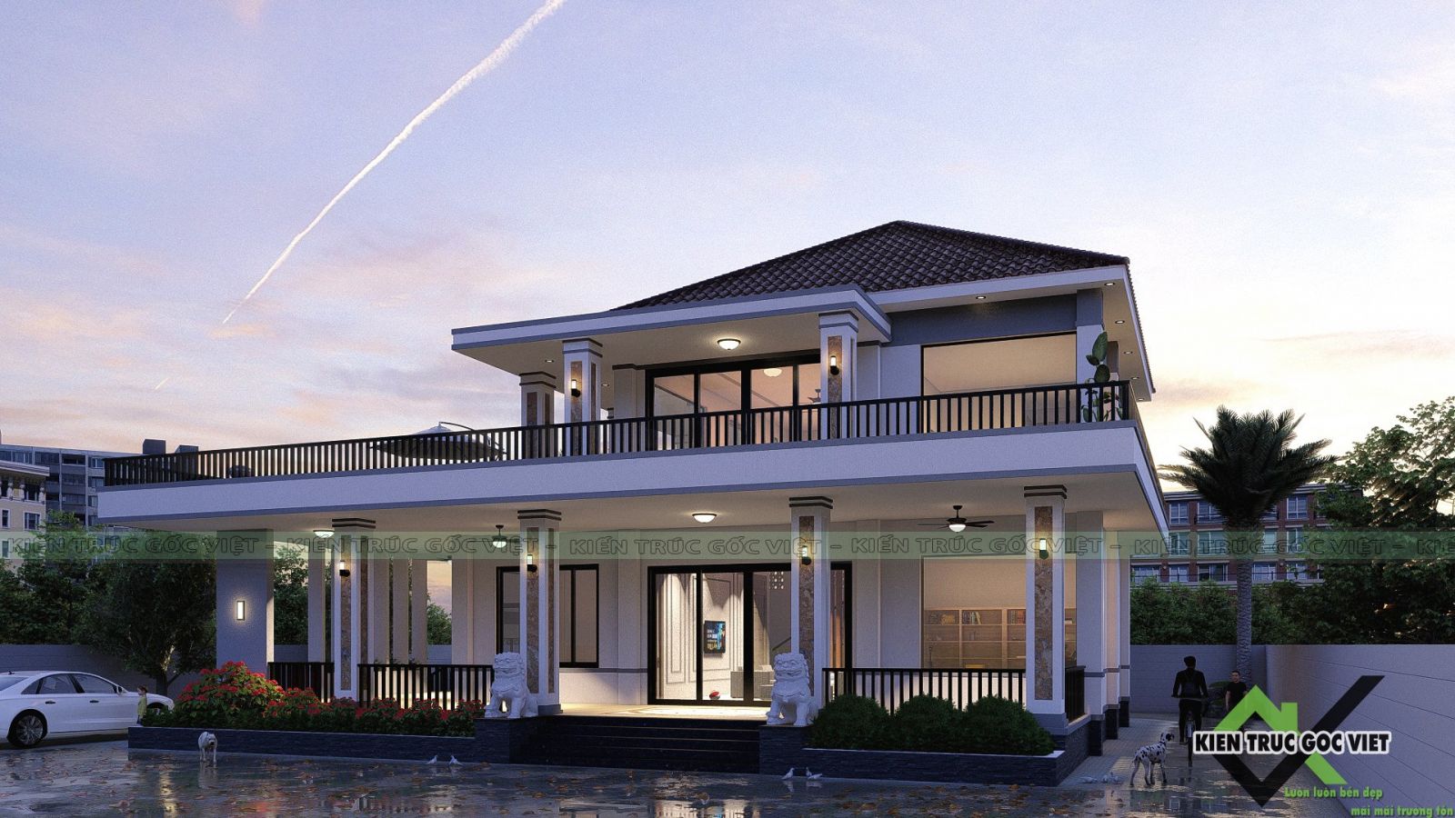 Thiết kế nhà vườn cho Cô Liễu