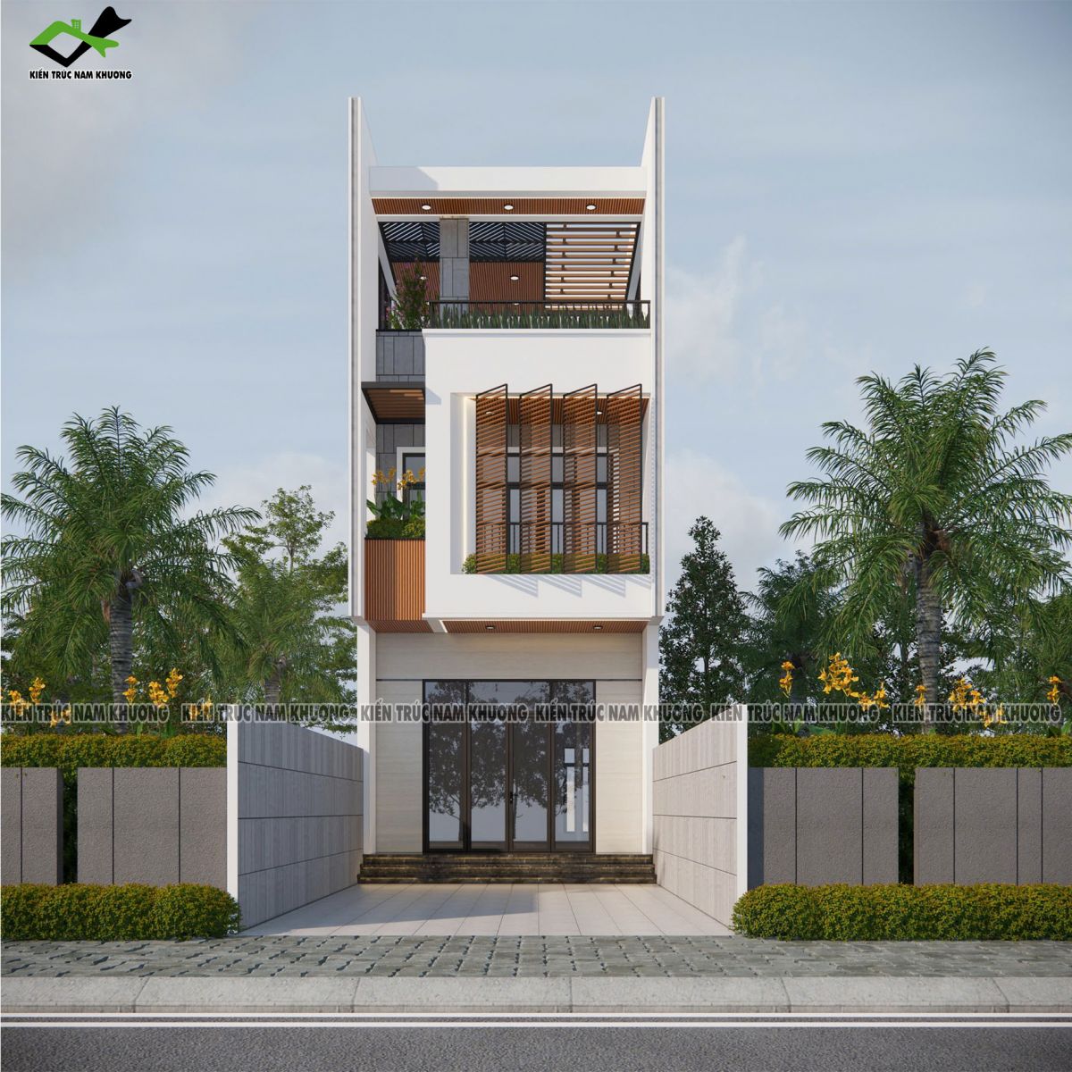 Thiết kế biệt thự 2 tầng 