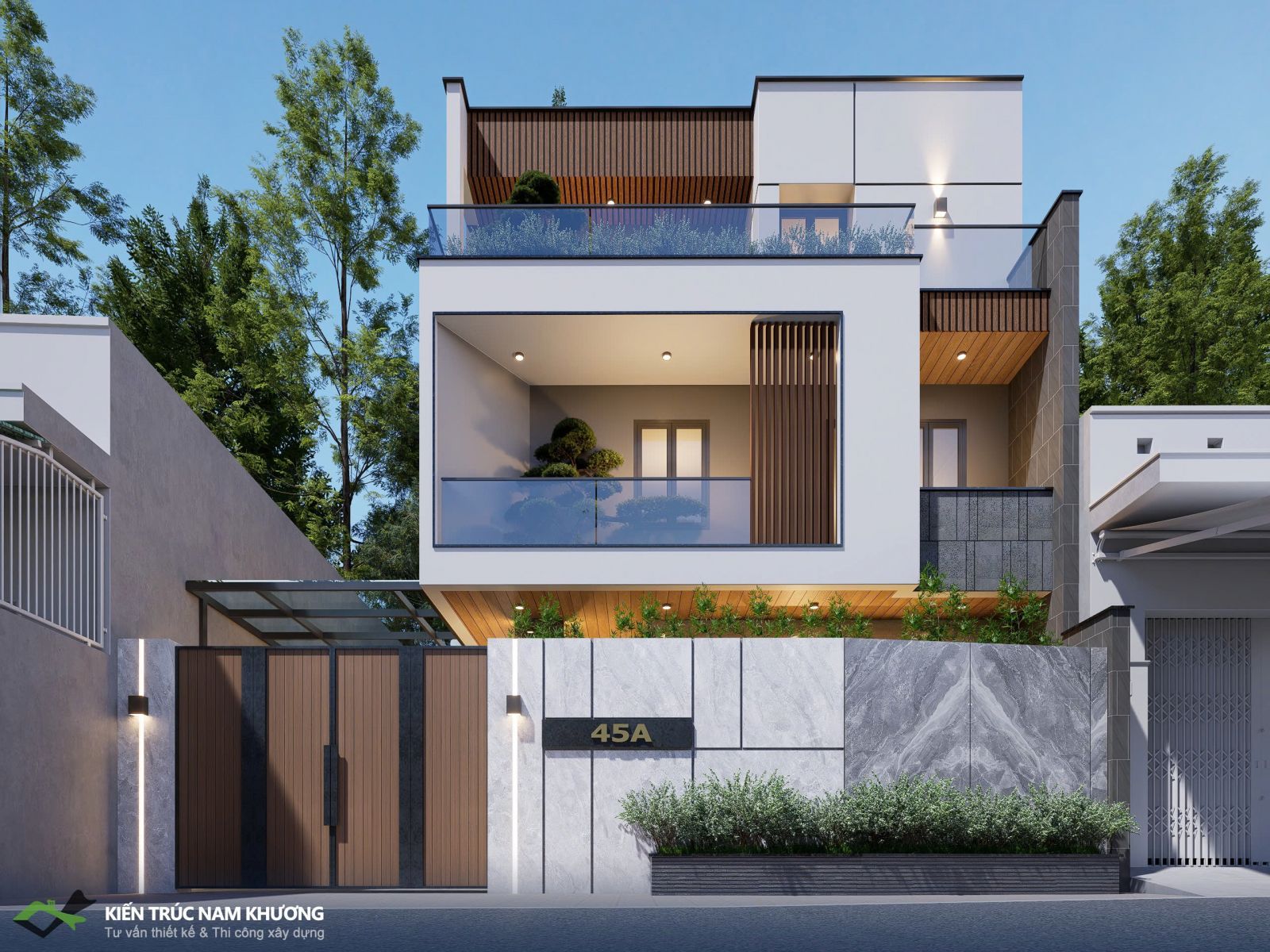 Thiết kế nhà phố đẹp 