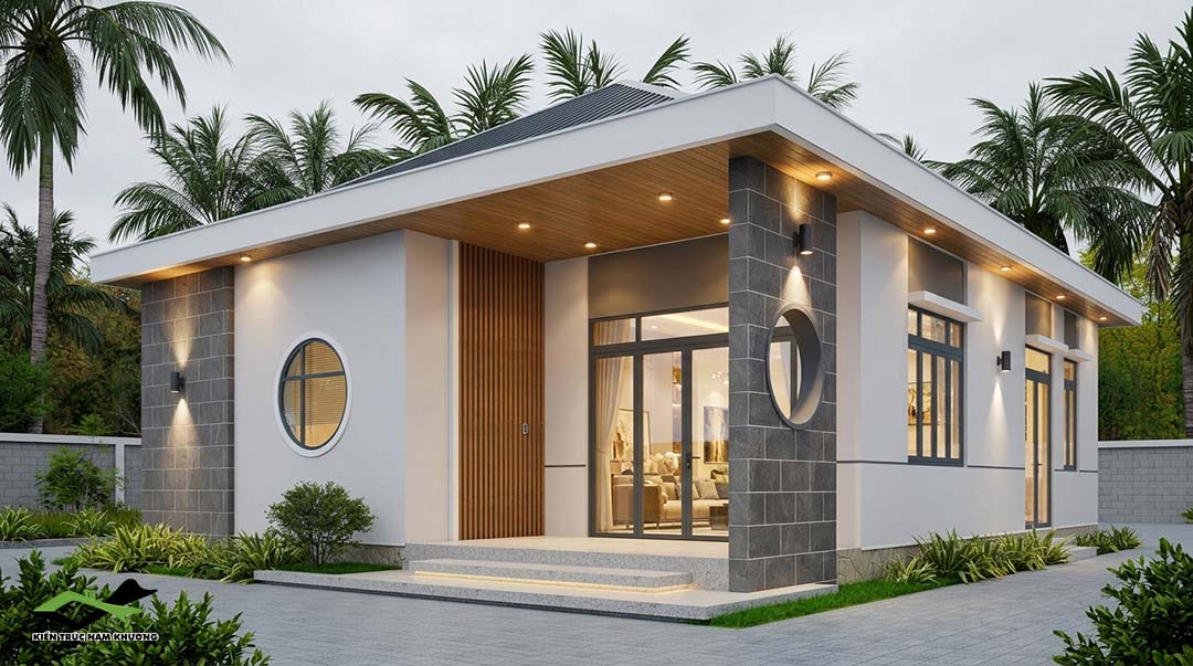 Măt tiền chính nhà cấp 4 