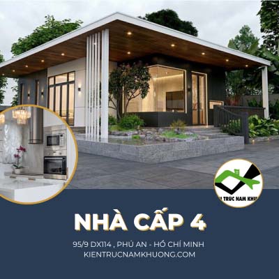 top 4 mau nha cap 4 dep dang thinh hanh tai binh duong