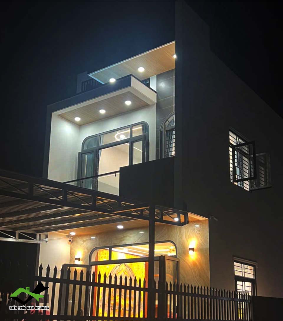 Thi công trọn gói nhà 5 mét tại Bình Dương 